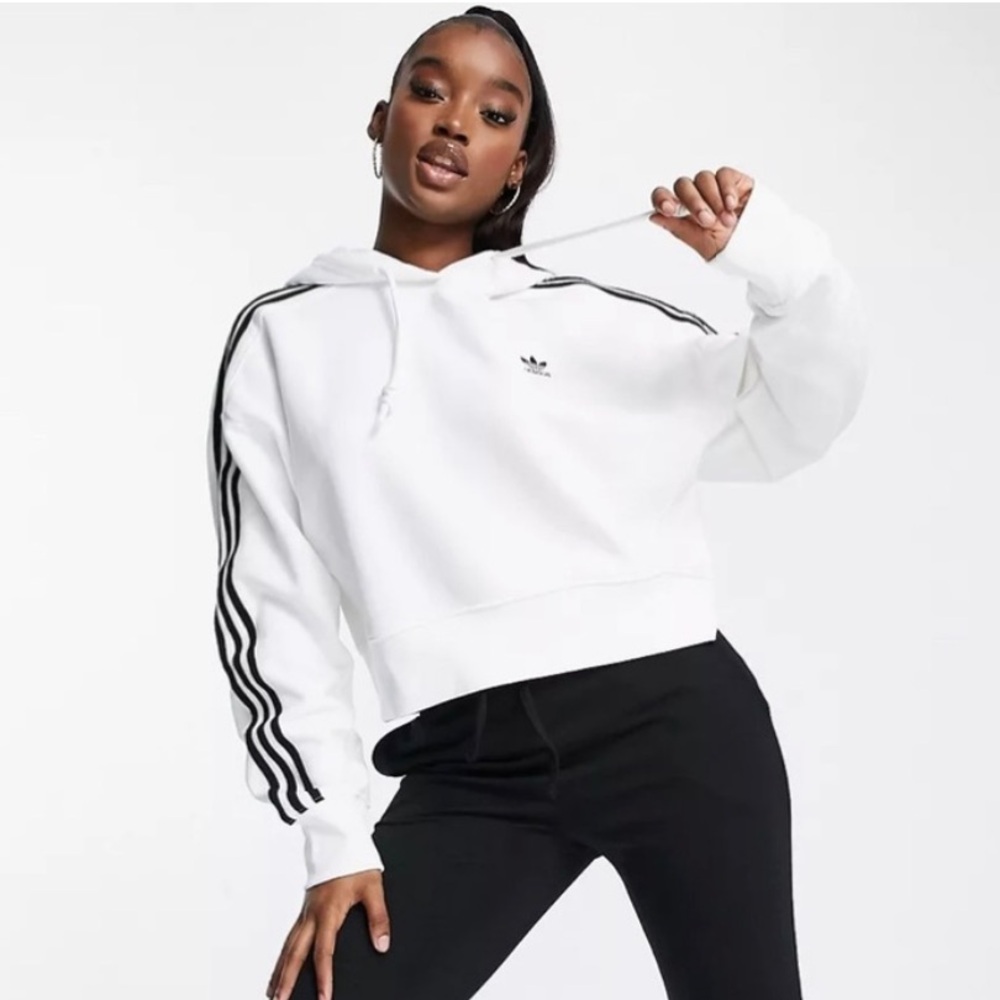 Adidas Cropped Hoodie